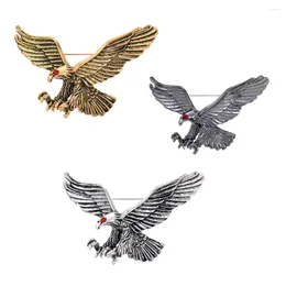 Brooches Metal Eagle Brooch High-end Retro Exquisite Flying Animal Corsage Pin Clothing Accessories Gifts For Friends