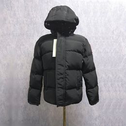 Giacche da uomo giù designer designer con cappuccio con cappuccio leggero trapuntato cappotto pile trapuntato nero parka doudoune homme daunenjacke manteau puffer winter coat canada