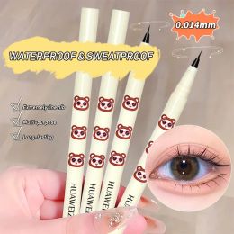 Eyeliner Ultrathin Black Brown Liquid Eyeliner Waterproof Lasting Silky Matte Lying Silkworm Lower Eyelash Makeup Pencil Korean Cosmetic