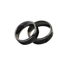 Card T5577 OR UID chip rewrite 125KHZ or 13.56MHZ RFID Ceramics Smart Finger B Ring Wear for Men or Women