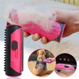 Combs Cat Dog Hairs Comb Removes Lint Roller Brush Pet Grooming Equipment Sofa Carpet Cleaner Rolling Brushes Perros Pets Accessories