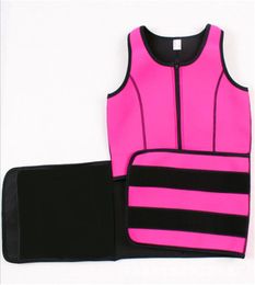Women Waist Cincher Sweat Vest Trainer Tummy Girdle Control Corset Body Shaper Plus Size S M L XL XXL 3XL 1363107