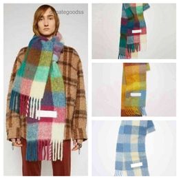 Scarves Classics Men AC and women general style cashmere scarf blanket scarf womens Colourful plaid8LKY Soft Touch Warm Wraps With Tags Very nice