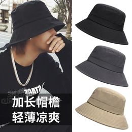 Waterproof oversized Barnama hat large head hat outdoor fishing sun hat womens beach oversized bucket hat 56-60cm 60-65cm 240423