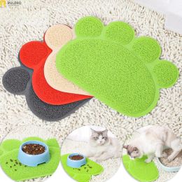 Houses Cat Litter Mat Pet Meal Pad Anti Dirt Prevent Slippery Cushion Anti Jamming Foot Splashing Sand Rug Cat Cage Foot Mat Dog Carpet