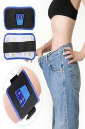 Electric Body Slimming Massager Belt abs Muscle Stimulator Cellulite Fat Burner Waist Abdominal Trainer Toning Exercise Belt5403664