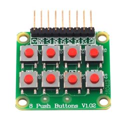 Accessories 2x4 Keypad 4x2 Keypad 8 Push Buttons V1.00 Key Board Matrix Keyboard Button for Arduino AVR PIC 2*4 Module AVR PIC NEW