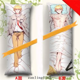 Maid Sama charactors Misaki Ayuzawa & Takumi Usui Pillow cover kuro kami Medaka Box Black God Kuro Dakimakura body pillowcase 216d