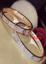 Top Quality All Over The Sky Star Diamond Silver Luxury Designer Women Party Gift Bracelet Mens Bangle Jewelry Bracelets Bracelet4627852