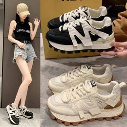 Casual Shoes Women Autumn Wedge Basket 2024 Female Footwear Modis All-Match Clogs Platform Fall Sports Dress Cute Creepers Rubber R