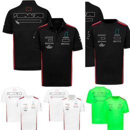 2023 New F1 Driver Racing Polo Shirt Formula 1 Team Race T-shirt Jersey Racing Fans Summer New Mens and Womens O Neck T-Shirts