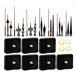 Wall Clocks 1Set 7 Clock Mechanism Kit Quartz Movements For DIY Repair Parts Replacement