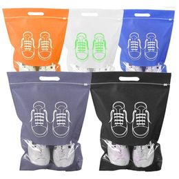 Storage Bags Shoes Bag Travel Portable Organizer Matte Waterproof Dustproof Covers Non-Woven Bundle Pocket