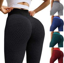 yoga pants for women peach hip Fitness High Waist Sports tights lifting Leggings pencil show DL1K2429735