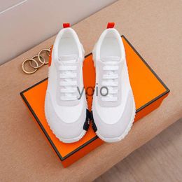Top Quality Bouncing Sneakers Shoes For Men Technical Canvas Suede Goatskin Sports Light sole Trainers Italy Brands Mens Casual Walking EU38-45