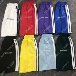 Palm PA 2024ss Summer Casual Men Women Black White Stripes Boardshorts Breathable Beach Shorts Comfortable Fitness Basketball Sports Short Pants Angels DEF