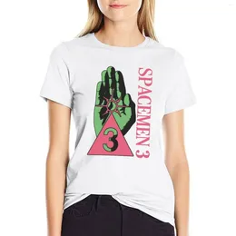 Women's Polos The Electric Spacemen Light - 3 T-shirt Graphics Aesthetic Clothing Plus Size Tops Cotton
