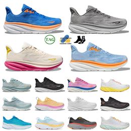 2024 Designer Clifton 9 Running Shoes Bondi 8 Cliftons Shoes Sports Harbor Mist Black White Carbon Free People Athletic Mens Women