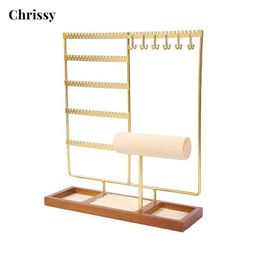 Jewellery Stand manager bracket 108 hole earring Jewellery rack with Q240506