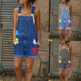 Women's Jeans Denim Long Jumpsuits Sexy Fashion Bib Pants Rompers