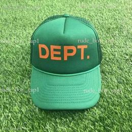 Gallerys Dept Hat Ball Caps Designer Dept Hat Ball Capsamerican Letter Gp Graffiti Mesh Truck Driver High Profile Trendy Baseball Cap Blue Fashion 549