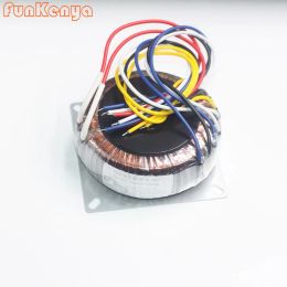 Amplifier Dual 28V Dual 12V Pure Copper Fever Toroidal Transformer 200W DIY Ring Amplifier Adapter 110V 220V Optional