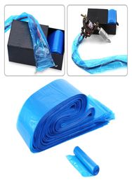 100Pcspack Disposable Blue Tattoo Clip Cord Sleeves Bags Covers Bags for Tattoo Machine Tattoo Accessory Permanent2105728
