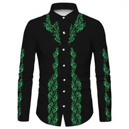 Men's Casual Shirts Top Suit Shirt Clear Graphic Slim Fit Outdoor Soft And Comfortable Fabric Plus Size 2024 Spring Summer Trend