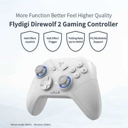Game Controllers Joysticks Flydigi Direwolf 2 game controller supports PC/NINTENDO SWITCH wireless version game board J240507