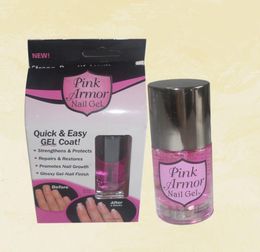 Pink Armour Nail Gel Polish Remedy Fix Protective Layer KeratinGel6321498