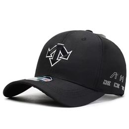 2024 Unisex Strapback Cap Trucker Hat Baseball Cap Embroidered Adjustable Dad Hat Sports Caps Classic Cotton Hats 240507