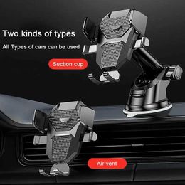 Cell Phone Mounts Holders Universal Car Phone Holder Flexible 360 Rotation Windshield Mount For iPhone Mobile Stand Phone Holders In Car