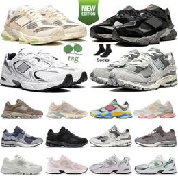 Top 9060 running shoes Mushroom Bricks Wood Quartz Grey Black Castlerock Grey mens designer shoes 2002r 530 Pack Phantom sports mens trainers women sneakers dhgate