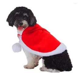 Dog Apparel Pet Christmas Costume Cloak Soft And Breathable Cat Clothes Cape For Small