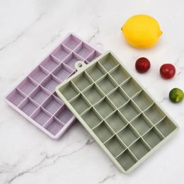 Tools 24/8 Grid Big Ice Tray Mould Box Large Food Grade Silicone Ice Making Square Tray Mould Diy Bar Pub Wine Ice Block Model Accessory