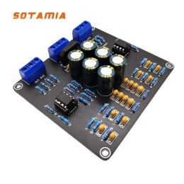 Amplifiers SOTAMIA HIFI Preamplifier Board Mini Power Amplifier Audio Accessories Home Theater Amplifier Preamp Tuning Front Board