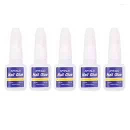 Nail Gel 5 Pcs Glue Brush On Nails Manicure Tool Press Dedicated For Salon Liquid Acrylic