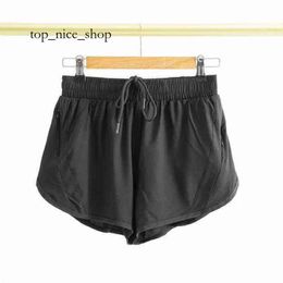 Lulushorts Lu Summer Nwt Women Shorts Loose Side Zipper Pocket Pant Gym Workout Running Clothing Fitness Drawcord Outdoor Yoga Wearlgil 23ss 7452