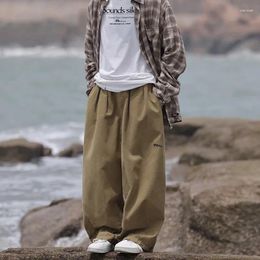 Men's Pants Women Oversized Loose Casual Vintage Baggy Men Harajuku Streetwear Fashion Wide Leg Cargo Unisex Trousers