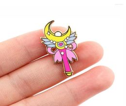 Pins Brooches Witch Moon Badges With Anime Enamel Pin Bag Lapel Cartoon On Backpack Decorative Jewellery Gift AccessoriesPins5415349