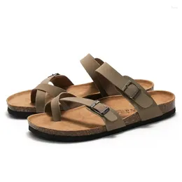 Slippers Universal Sandals 2024 Product Women's Cork Trendy Men's And Couple Beach Shoes 35-45