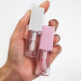 Private Label Lip Oil Relieves Dry Moisturising Light Lips Cosmetics Makeup Custom Bulk Lip Gloss Plumper 240507