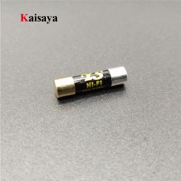 Amplifiers 1PCS HIFI Goldplated silver nano audio fuse amplifier CD decoder gallows 5x20mm For CD Amplifier