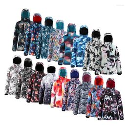 Skiing Jackets Fashion Colourful Brand Women's Ice Snow Suit Wear Snowboarding Clothing Waterproof Winter Warm Costumes Ski For Girl's