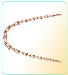 Frauen in Sterling Silber Halskette für Frauen, 925, Hardbekleidung, Serie, Kette, Link, Talisman, Small, Luxury Brand Jewelry9565913