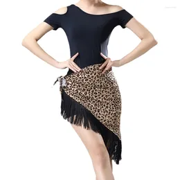 Stage Wear Latin Dance Skirt Tassel Hip Scarf Girls Fringed Waist Belly Triangular Adult Multicolor Practise