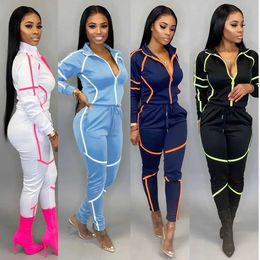 Women's Two Piece Pants ANJAMANOR 2 Piece Set Tracksuit Hoodies Pants Womens Clothing 2020 Fall Winter Fashion Matching Sets Womans Sweat Suits D45DI60 T240507