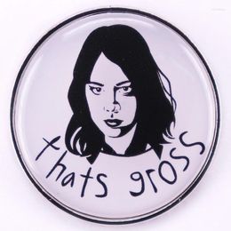 Brooches Thats Gross Lapel Pin Character Graffiti Badge Horror Movie Inspired Brooch Goth Jewelry