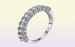 YHAMNI Brand Luxury Simple Finger Ring 100 925 Sterling Silver Wedding Rings for Women Diamond Engagement Ring Jewellery JZR144242937605312