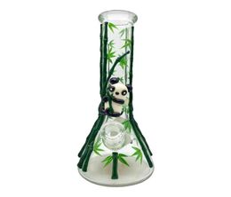 2021 selling hand painted WG08144 panda glass bongs smoking water pipe whole good quality and fashion9538922